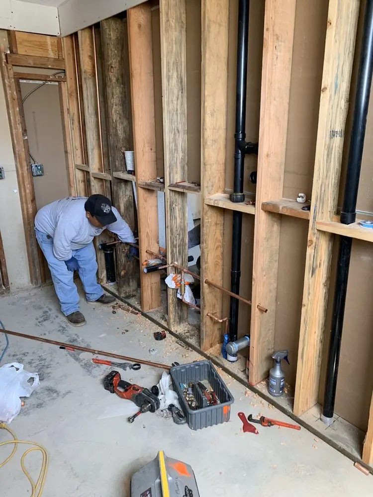 Commercial rough-in plumbing for Commercial Plumbing in Windsong Farms